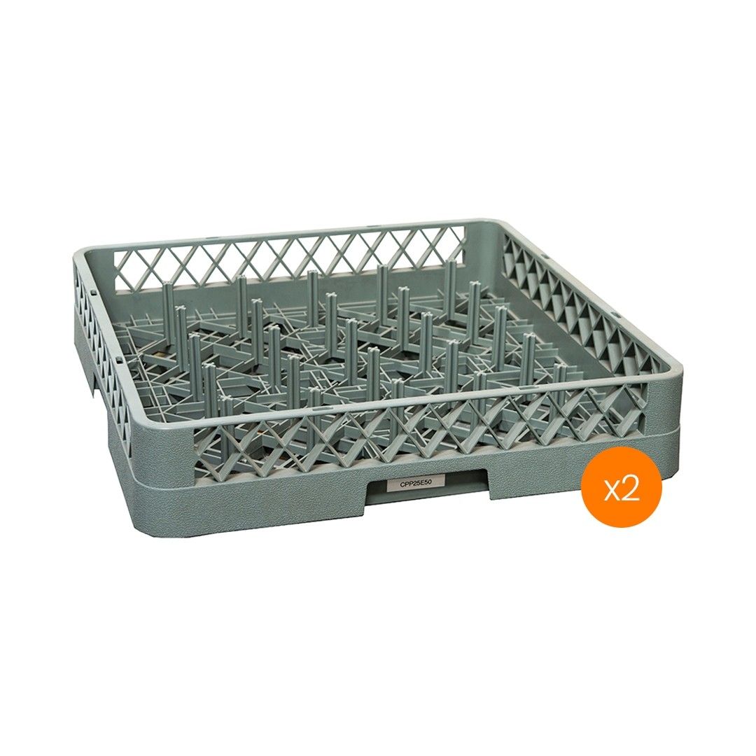 Lavadora de Vajillas Cesto Portaplato 25 Espinas - Pack x2