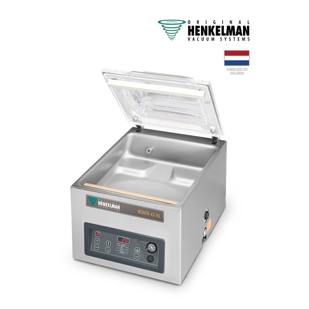 Envasadora al Vacío Henkelman Boxer 42 XL (2x420 - De mesa - Con doble barra de sellado, inyección de gas y Sensor Control)