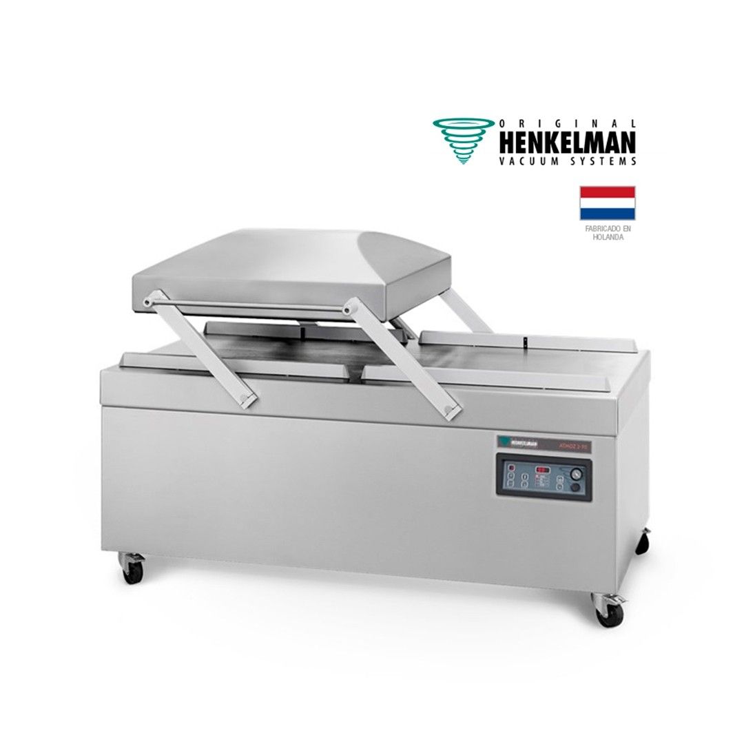 Envasadora al Vacío Henkelman Atmoz 2-75 (2x660 - De pie - Doble Cámara - Con inyección de gas y Sensor Control)