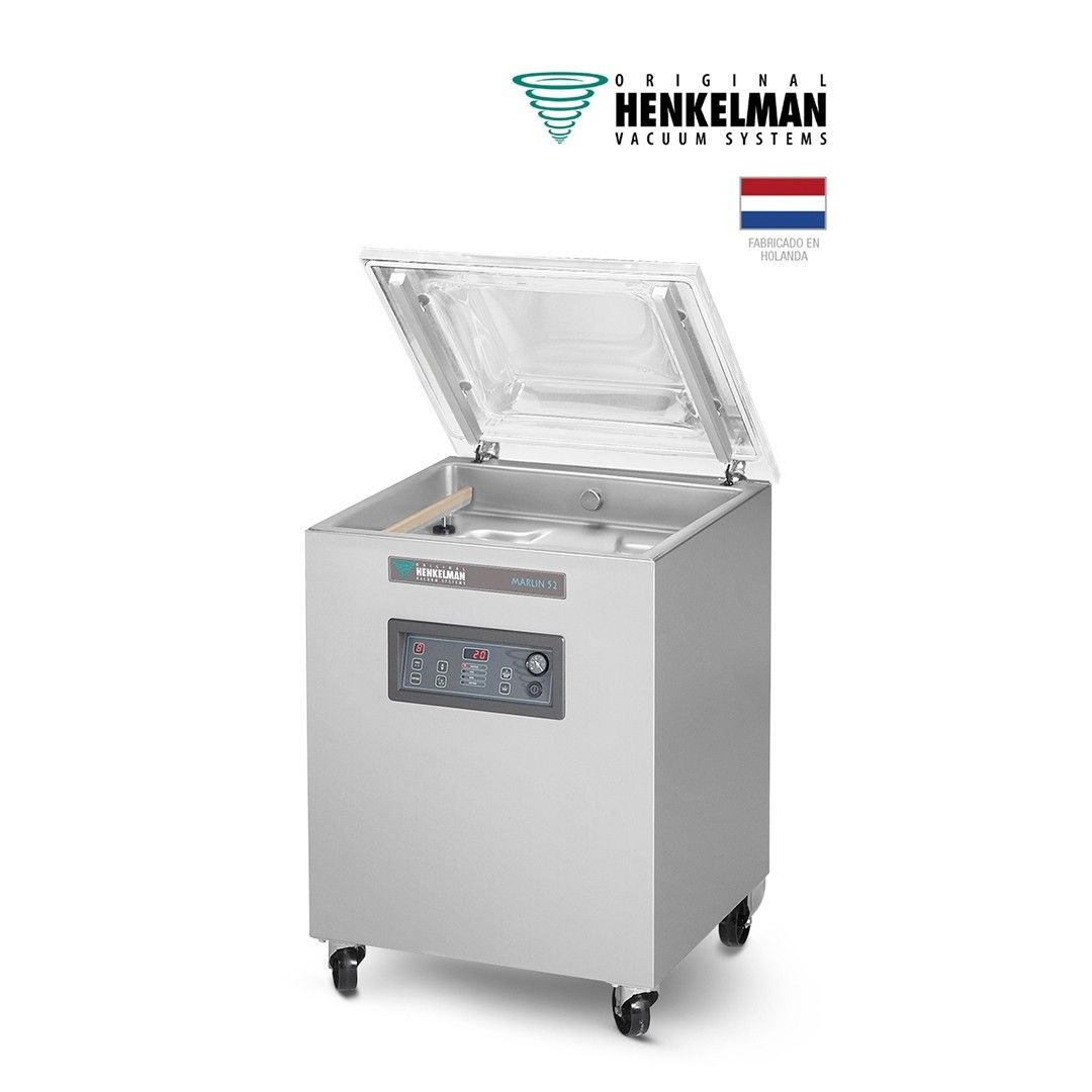 Envasadora al Vacío Henkelman Marlin 52 (2x520 - De pie - Con inyección de gas)
