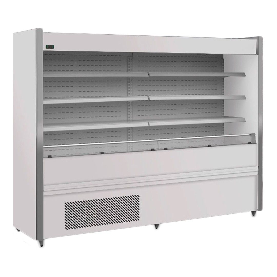 Góndola Refrigerada Brunetti c/ Laterales Inox GO2500/I