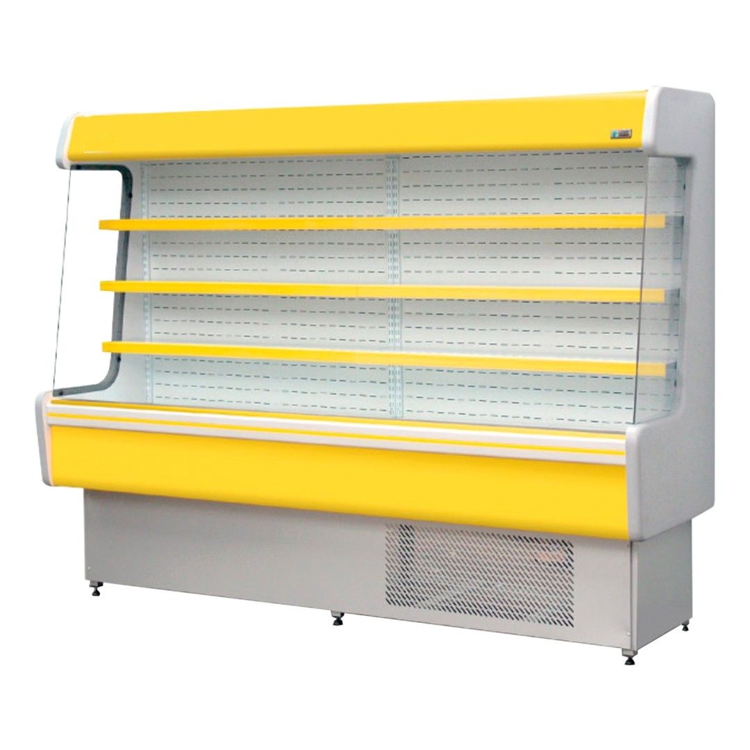Góndola Refrigerada Brunetti c/ Laterales Plásticos GO2500/P