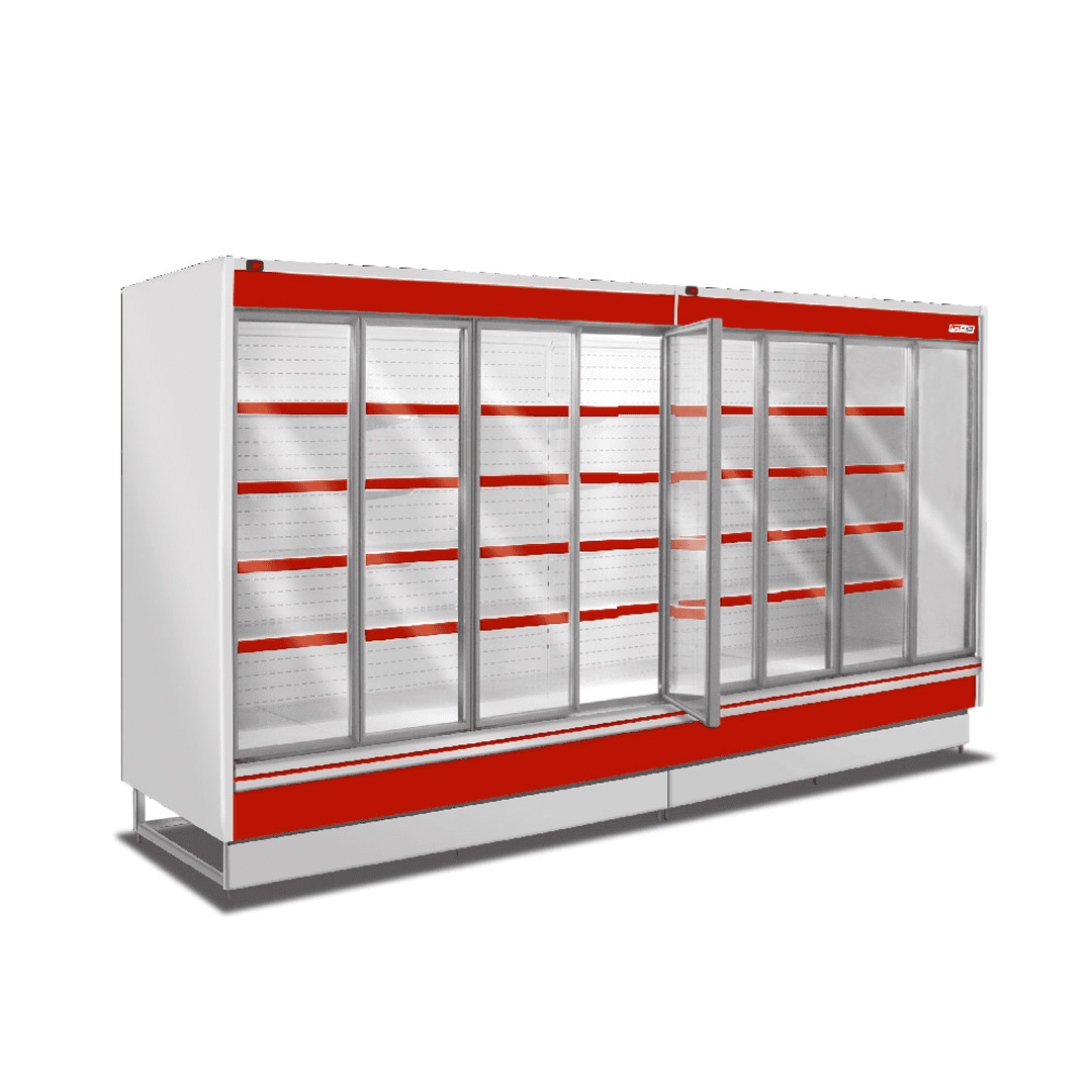 Góndola Refrigerada Pesada Brunetti Puertas Batientes