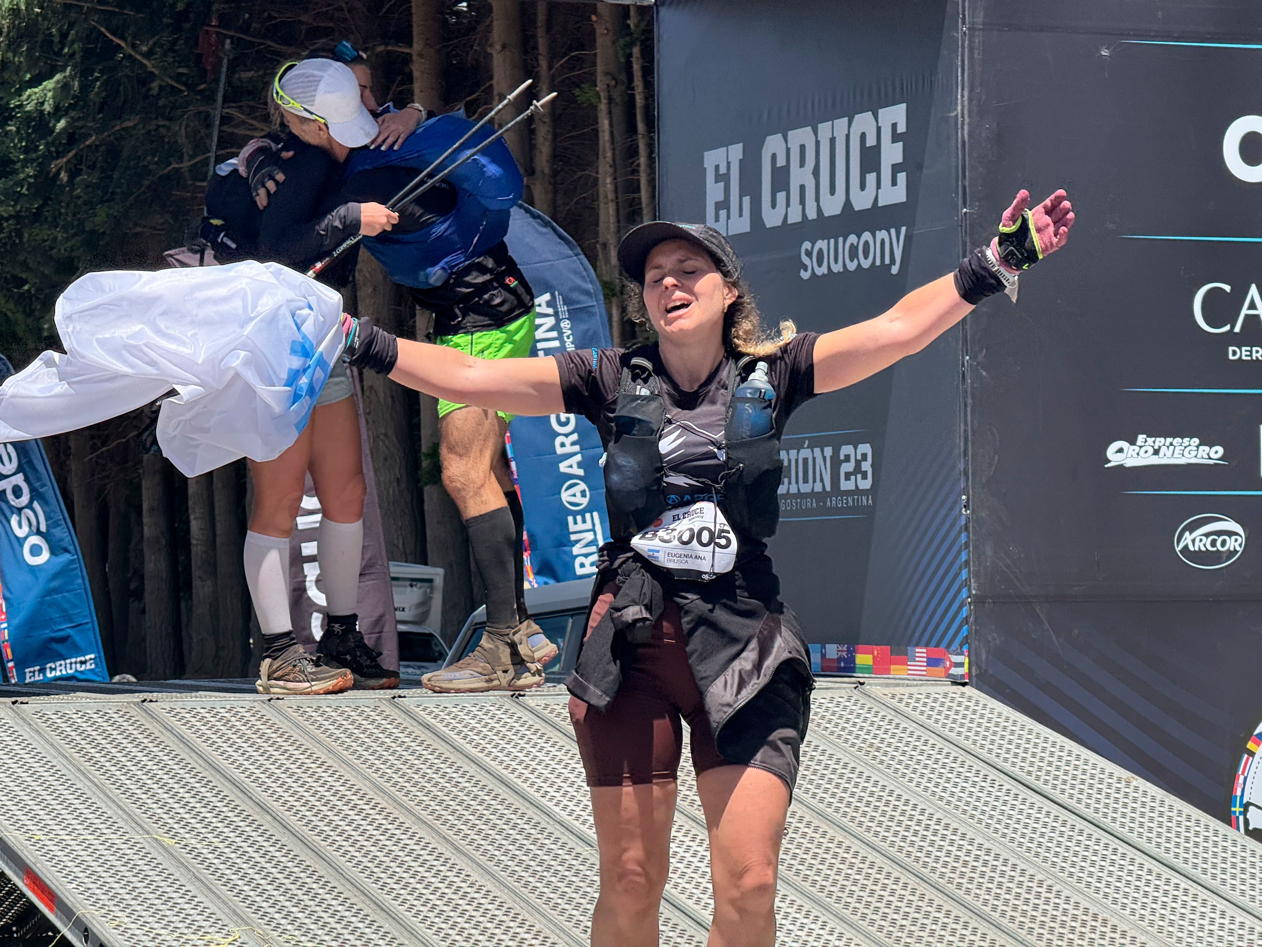 Eugenia Brusca, del Team Carne Argentina hizo podio en su categoria