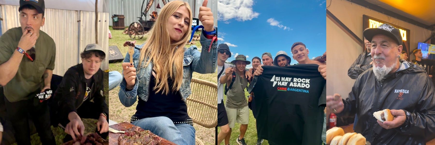 ¡Si hay rock, hay asado! La Carne Argentina fue protagonista del Cosquín Rock 2026