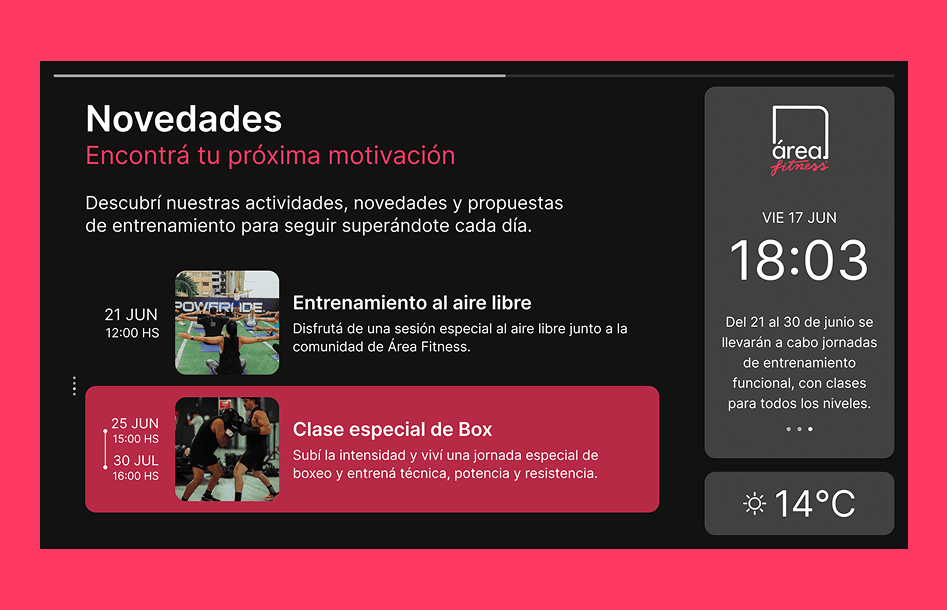 Área Fitness